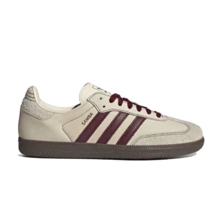 Adidas Samba OG Wonder White Maroon Putty Grey