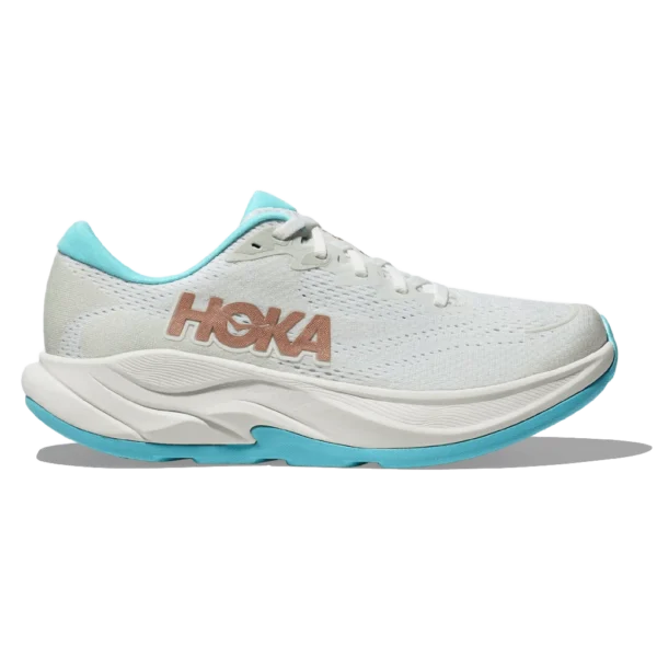 HOKA Rincon 4 Wide Frost Rose Gold