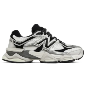 New Balance 9060 x Shoe Palace Metallic Silver Black
