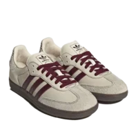 Adidas Samba OG Wonder White Maroon Putty Grey