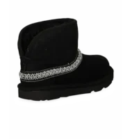 UGG Classic Mini Crescent Black