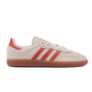 Adidas Samba OG Crystal White Preloved Red Gum