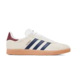 Adidas Gazelle Off White Dark Blue Collegiate Burgundy