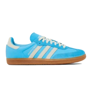 Adidas Samba OG x Sporty & Rich Blue Rush Cream White