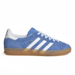 Adidas Gazelle Indoor Blue Fusion Cloud White Gold Metallic