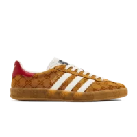Adidas Gazelle x Gucci GG Monogram Mesa White Red