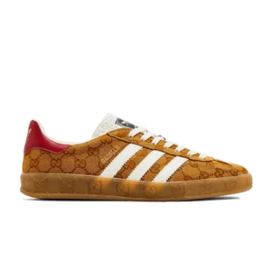Adidas Gazelle x Gucci GG Monogram Mesa White Red