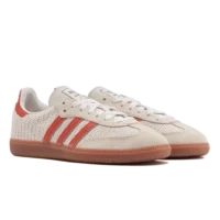 Adidas Samba OG Crystal White Preloved Red Gum
