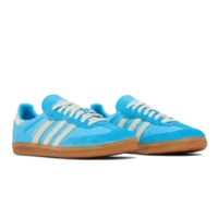 Adidas Samba OG x Sporty & Rich Blue Rush Cream White