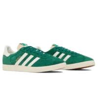 Adidas Gazelle Dark Green Off White Clear White