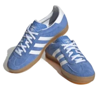Adidas Gazelle Indoor Blue Fusion Cloud White Gold Metallic